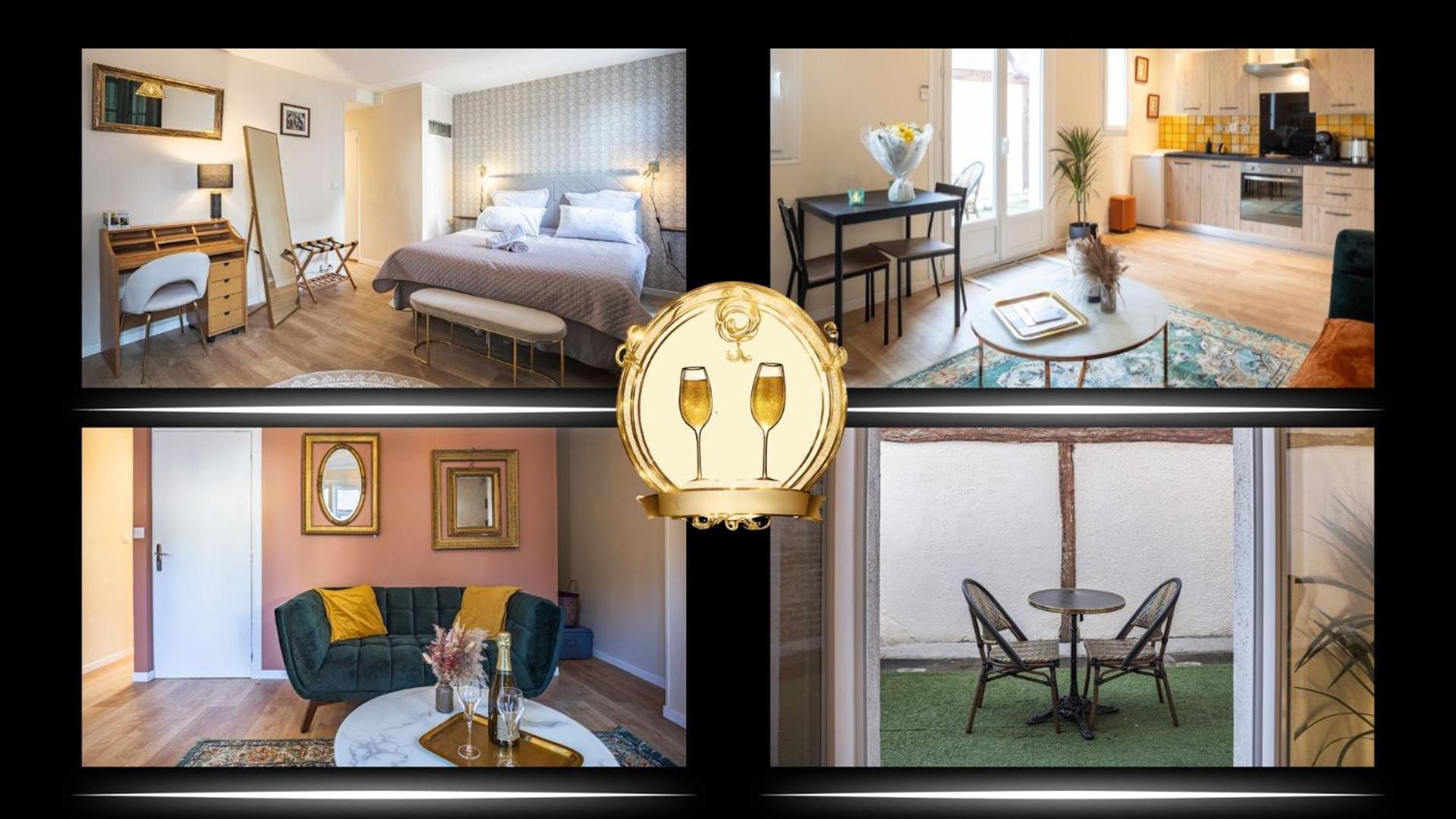 Champagne En Terrasse - Elegant Et Discret Appartement Troyes Buitenkant foto